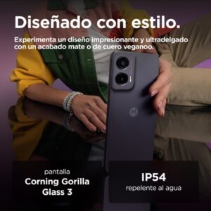 Motorola moto G35 5G 17,1 cm (6.72") SIM doble Android 14 USB Tipo C 8 GB 256 GB 5000 mAh Negro