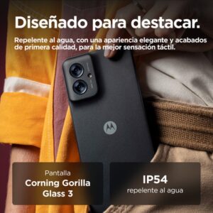 Motorola moto g55 5G 16,5 cm (6.49") SIM doble Android 14 USB Tipo C 8 GB 256 GB 5000 mAh Gris Motorola moto g55 5G 16,5 cm (6.49") SIM doble Android 14 USB Tipo C 8 GB 256 GB 5000 mAh Gris