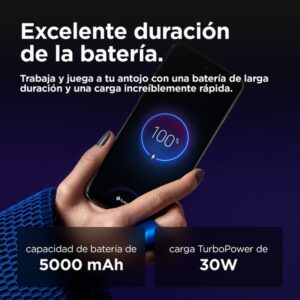 Motorola moto g55 5G 16,5 cm (6.49") SIM doble Android 14 USB Tipo C 8 GB 256 GB 5000 mAh Gris Motorola moto g55 5G 16,5 cm (6.49") SIM doble Android 14 USB Tipo C 8 GB 256 GB 5000 mAh Gris