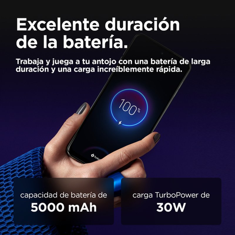 Motorola moto g55 5G 16,5 cm (6.49") SIM doble Android 14 USB Tipo C 8 GB 256 GB 5000 mAh Gris Motorola moto g55 5G 16,5 cm (6.49") SIM doble Android 14 USB Tipo C 8 GB 256 GB 5000 mAh Gris - Imagen 8