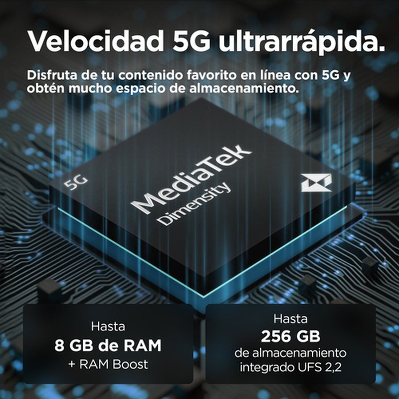 Motorola moto g55 5G 16,5 cm (6.49") SIM doble Android 14 USB Tipo C 8 GB 256 GB 5000 mAh Gris Motorola moto g55 5G 16,5 cm (6.49") SIM doble Android 14 USB Tipo C 8 GB 256 GB 5000 mAh Gris - Imagen 9