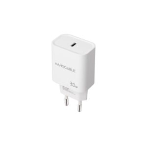 Nanocable Cargador USB-C PD 30W, Blanco