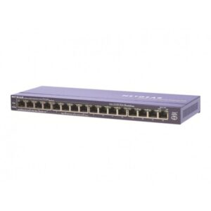 NETGEAR FS116PEU switch Fast Ethernet (10/100) Energía sobre Ethernet (PoE)