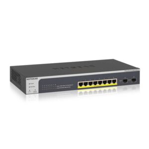 NETGEAR GS510TLP Gestionado L2/L3/L4 Gigabit Ethernet (10/100/1000) Energía sobre Ethernet (PoE) Negro