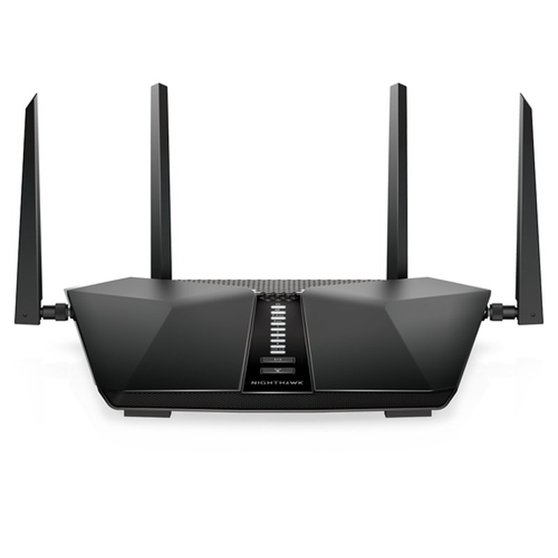 NETGEAR Nighthawk AX5400 router inalámbrico Gigabit Ethernet Doble banda (2,4 GHz / 5 GHz) Negro