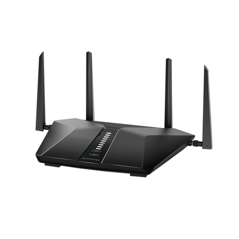 NETGEAR Nighthawk AX5 5-Stream AX4200 WiFi Router (RAX43) router inalámbrico Gigabit Ethernet Doble banda (2,4 GHz / 5 GHz) Negro
