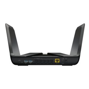 NETGEAR Nighthawk AX8 router inalámbrico Gigabit Ethernet Doble banda (2,4 GHz / 5 GHz) 4G Negro