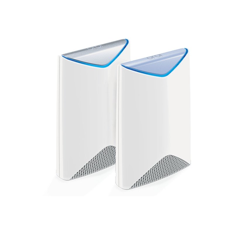 NETGEAR Orbi Pro Tri-Band Business WiFi System + 4x Orbi Pro Ceiling Add-on Satellite router inalámbrico Gigabit Ethernet Tribanda (2,4 GHz/5 GHz/5 GHz) 4G Blanco
