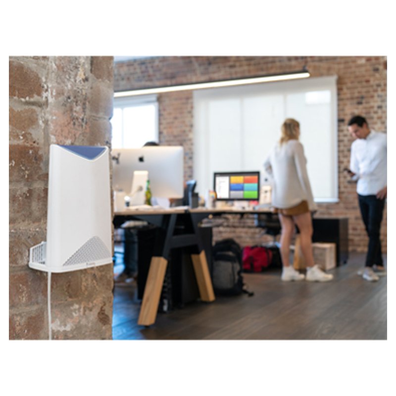 NETGEAR Orbi Pro Tri-Band Business WiFi System + 4x Orbi Pro Ceiling Add-on Satellite router inalámbrico Gigabit Ethernet Tribanda (2,4 GHz/5 GHz/5 GHz) 4G Blanco - Imagen 7