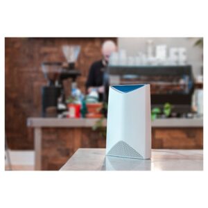 NETGEAR Orbi Pro Tri-Band Business WiFi System + 5x Orbi Pro Ceiling Add-on Satellite router inalámbrico Gigabit Ethernet Tribanda (2,4 GHz/5 GHz/5 GHz) 4G Blanco