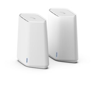 NETGEAR Orbi Pro WiFi 6 Mini AX1800 System 2-Pack (SXK30) Doble banda (2,4 GHz / 5 GHz) Wi-Fi 6 (802.11ax) Blanco 7 Interno