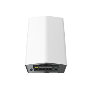 NETGEAR Orbi Pro WiFi 6 Tri-band Mesh System Router (SXR80) Tribanda (2,4 GHz/5 GHz/5 GHz) Wi-Fi 6 (802.11ax) Gris, Blanco 4 Interno