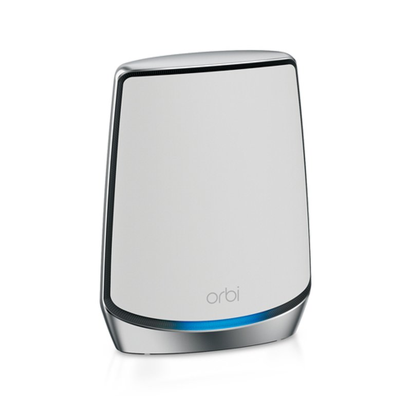 NETGEAR Orbi RBS850 AX6000 WiFi 6 Mesh Sattelite Tribanda (2,4 GHz/5 GHz/5 GHz) Wi-Fi 6 (802.11ax) Gris, Blanco 4 Interno