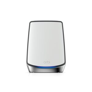 NETGEAR Orbi RBS850 AX6000 WiFi 6 Mesh Sattelite Tribanda (2,4 GHz/5 GHz/5 GHz) Wi-Fi 6 (802.11ax) Gris, Blanco 4 Interno