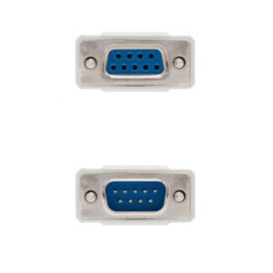 Nanocable 10.14.0203 cable de serie Beige 3 m DB9 Nanocable 10.14.0203 cable de serie Beige 3 m DB9