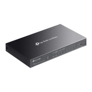 TP-Link Omada ES210GMP switch Gestionado Gigabit Ethernet (10/100/1000) Energía sobre Ethernet (PoE) Negro