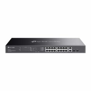 TP-Link ES220GMP switch Gestionado Gigabit Ethernet (10/100/1000) Energía sobre Ethernet (PoE) Negro