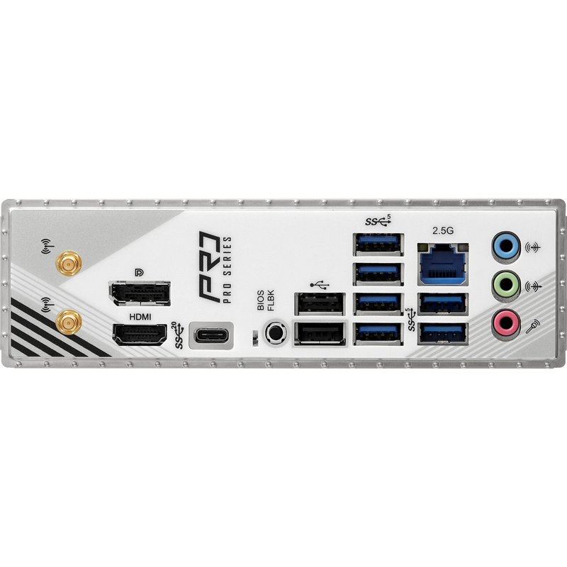 PLACA ASROCK B860 PRO RS WIFI,INTEL,1851,B860,4DDR5,256GB,1HDMI+1DP,4SATA3+2M.2,2.5GBLAN,WIFI6E+BT5.3,8USB3.2+2USB TYPE-C,ATX - Imagen 5