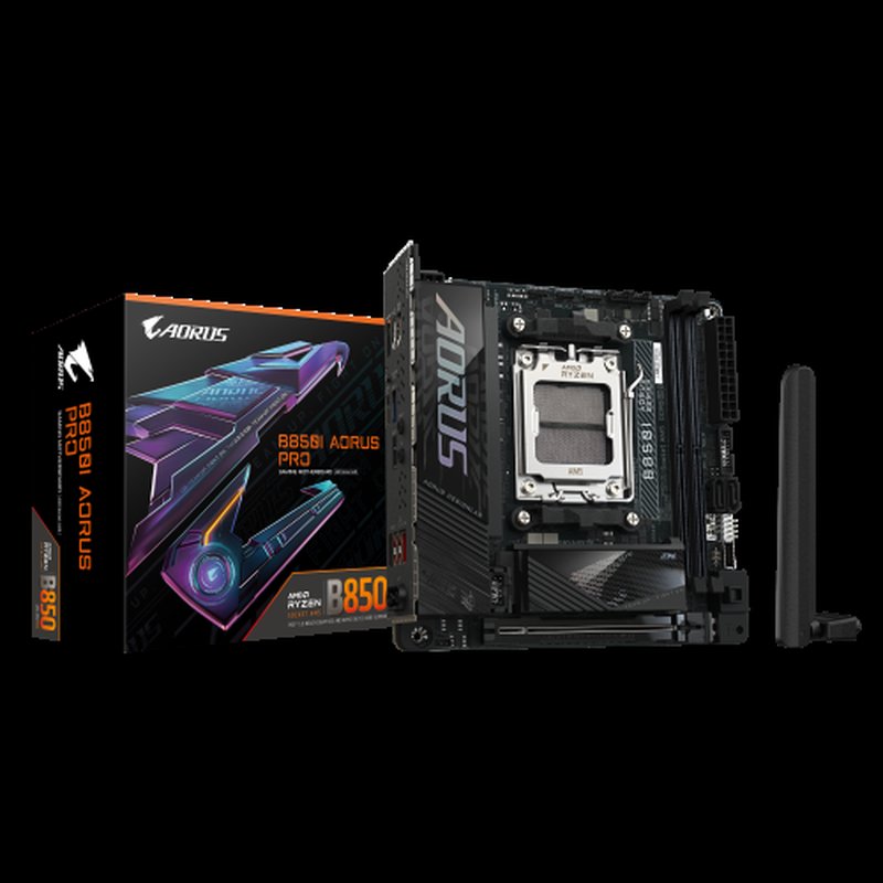 PLACA BASE GIGABYTE B850I AORUS PRO 1.0 PLACA BASE GIGABYTE B850I AORUS PRO 1.0
