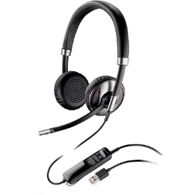 POLY Auriculares Blackwire C725-M con certificación Microsoft Teams USB-A