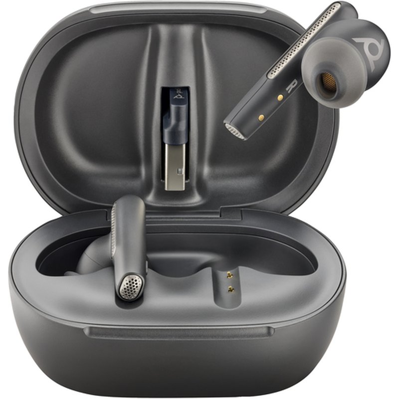 POLY Funda de carga con pantalla táctil negra Voyager Free 60+ UC para BT700 adaptador USB-C POLY Funda de carga con pantalla táctil negra Voyager Free 60+ UC para BT700 adaptador USB-C