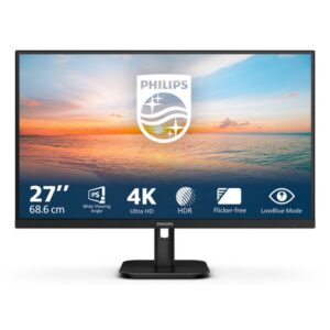 Philips 27E1N1800A/00 pantalla para PC 68,6 cm (27") 3840 x 2160 Pixeles 4K Ultra HD LED Negro