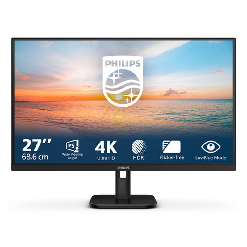 Philips 27E1N1800A/00 pantalla para PC 68,6 cm (27") 3840 x 2160 Pixeles 4K Ultra HD LED Negro - Imagen 3