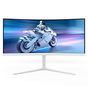 Philips 34M2C5501A/00 pantalla para PC 86,4 cm (34") 3440 x 1440 Pixeles Wide Quad HD LCD Blanco
