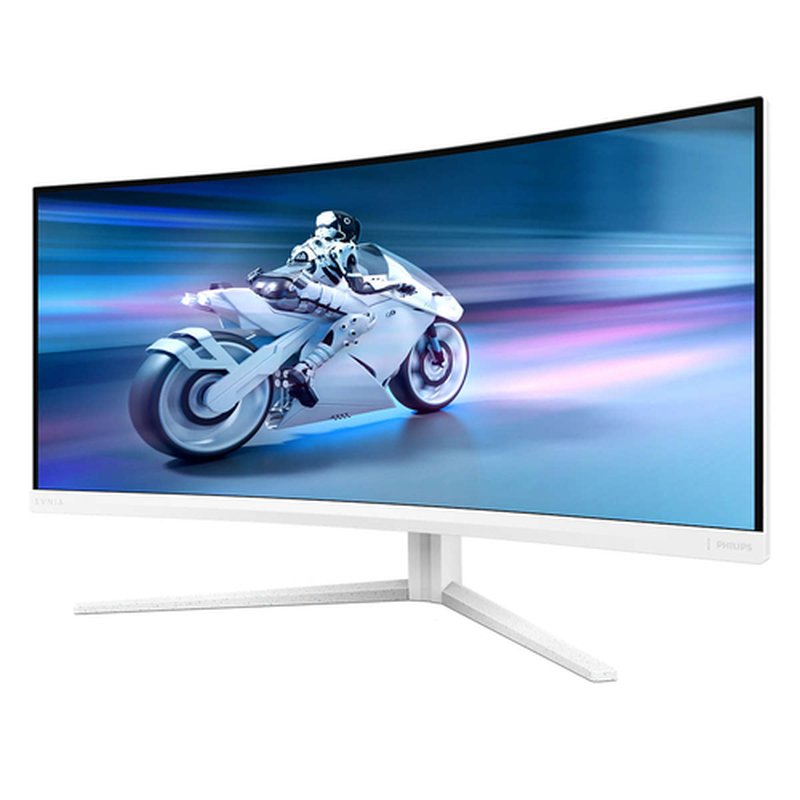 Philips 34M2C5501A/00 pantalla para PC 86,4 cm (34") 3440 x 1440 Pixeles Wide Quad HD LCD Blanco - Imagen 4