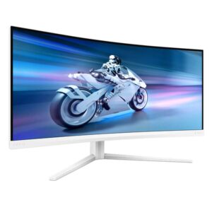 Philips 34M2C5501A/00 pantalla para PC 86,4 cm (34") 3440 x 1440 Pixeles Wide Quad HD LCD Blanco