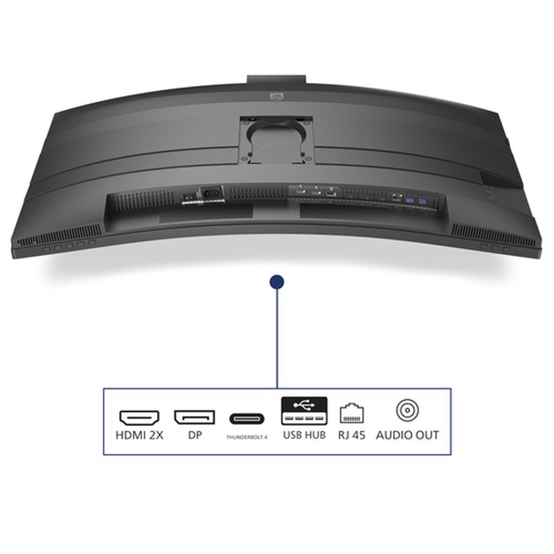 Philips 6000 series 34B2U6603CH/00 pantalla para PC 86,4 cm (34") 3440 x 1440 Pixeles Wide Quad HD LCD Gris - Imagen 10