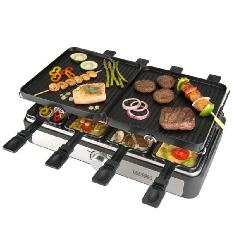 Plancha Asar Bourgini Gourmette Raclette Grill Plancha Asar Bourgini Gourmette Raclette Grill