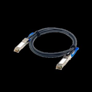 QNAP CAB-DAC15M-Q28 cable de fibra optica 1,5 m QSFP28 Negro