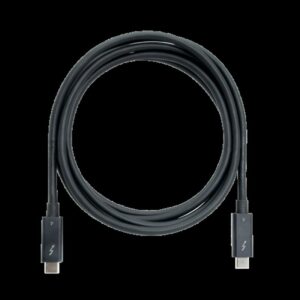 QNAP CAB-TBT4-2M cable Thunderbolt 40 Gbit/s Negro