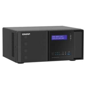 QNAP QGD-3014-16PT-8G switch Gestionado Gigabit Ethernet (10/100/1000) Energía sobre Ethernet (PoE) Negro