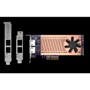 QNAP QM2-2P2G2T adaptador y tarjeta de red Interno Ethernet 2500 Mbit/s