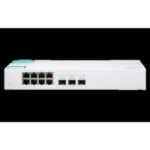 QNAP QSW-308S switch No administrado Gigabit Ethernet (10/100/1000) Blanco