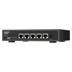 QNAP QSW-3205-5T switch No administrado 10G Ethernet (100/1000/10000) Escritorio Negro
