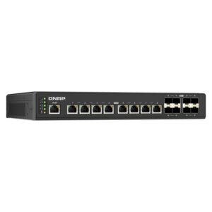 QNAP QSW-IM3216-8S8T switch Gestionado 10G Ethernet (100/1000/10000) Negro