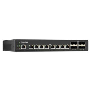 QNAP QSW-IM3216-8S8T switch Gestionado 10G Ethernet (100/1000/10000) Negro
