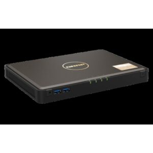 Alternative view of QNAP TBS-464 NAS Escritorio Ethernet Negro N5105