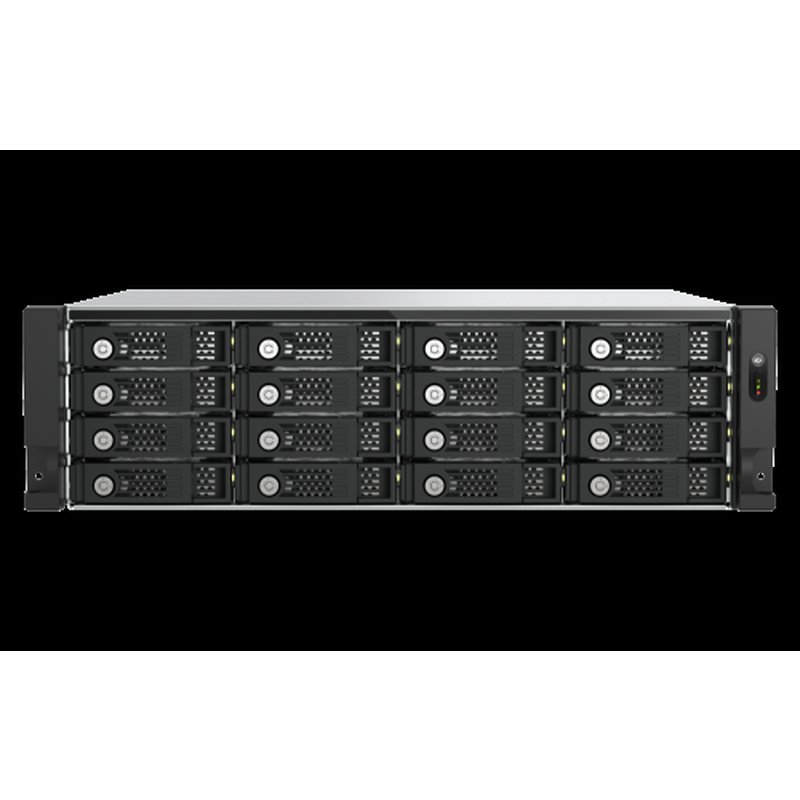 QNAP TL-R1600PES-RP caja para disco duro externo Carcasa de disco duro/SSD Negro, Gris 2.5/3.5" - Imagen 2