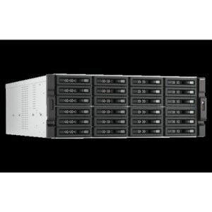 QNAP TL-R2400PES-RP caja para disco duro externo Carcasa de disco duro/SSD Negro, Gris 2.5/3.5"