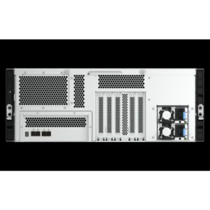 QNAP TL-R2400PES-RP caja para disco duro externo Carcasa de disco duro/SSD Negro, Gris 2.5/3.5"