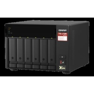 QNAP TS-673A NAS Torre Ethernet Antracita V1500B