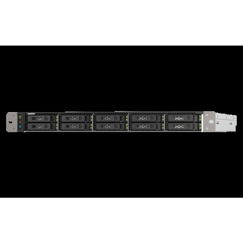 QNAP TS-h1090FU NAS Bastidor (1U) Ethernet Negro, Gris 7302P - Imagen 2