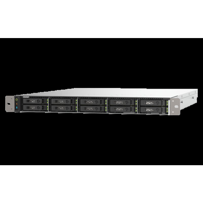 QNAP TS-h1090FU NAS Bastidor (1U) Ethernet Negro, Gris 7302P - Imagen 7