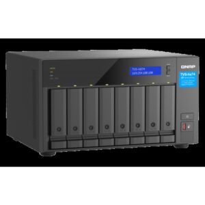 QNAP TVS-h874 NAS Torre Ethernet Negro i5-12400