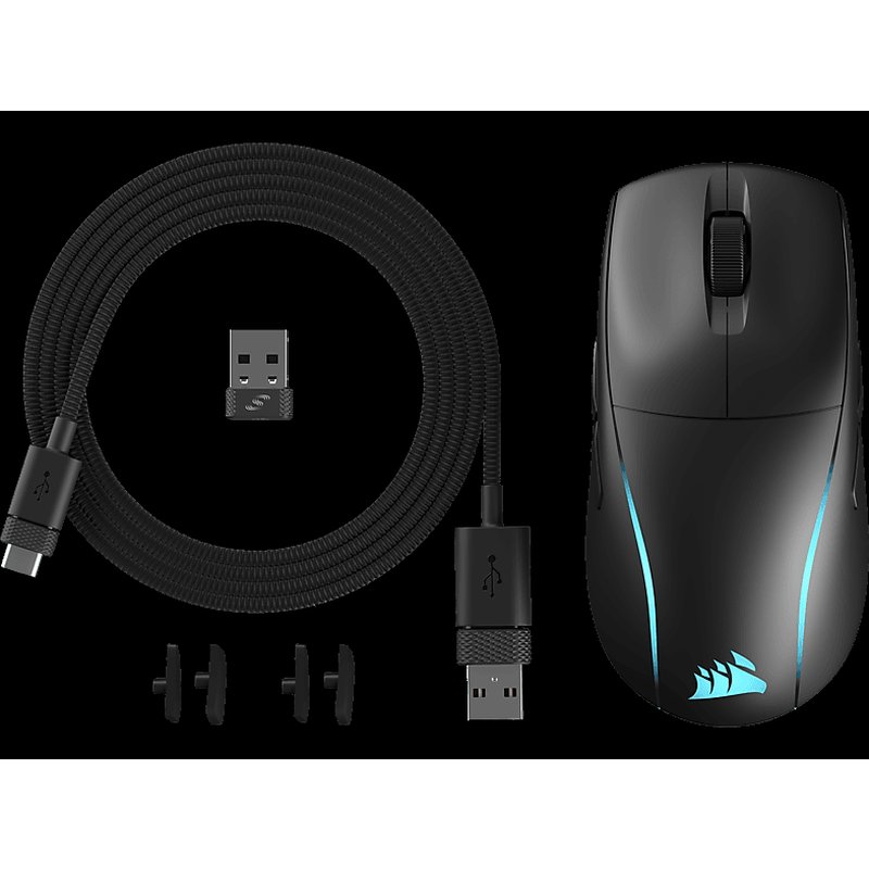 RATON CORSAIR M75 WIRELESS NEGRO CH-931D010-EU RATON CORSAIR M75 WIRELESS NEGRO CH-931D010-EU - Imagen 5
