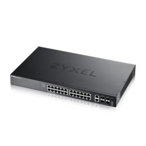 Reacondicionado | Zyxel XGS2220-30 Gestionado L3 Gigabit Ethernet (10/100/1000) Negro